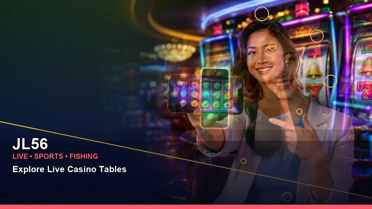 JL56 gold-lit gold jackpot slot games in a wide-action layout for Philippine players