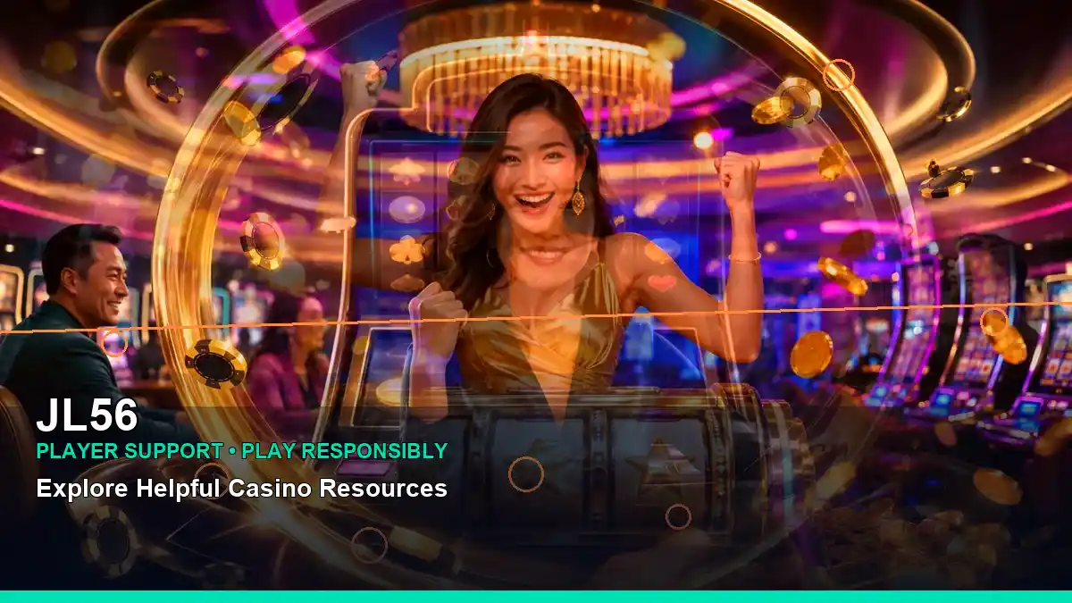 JL56 centered casino cashback rewards highlighting mobile-friendly casino play